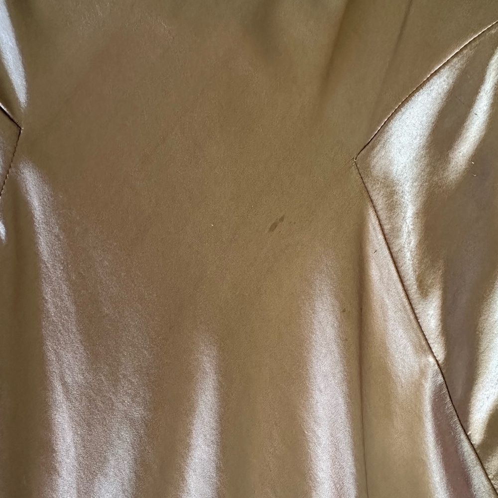 Ted Baker Esta Cold Shoulder Cowl Front Midi Slip Dress in Dusty Pink - Picture 11 of 11